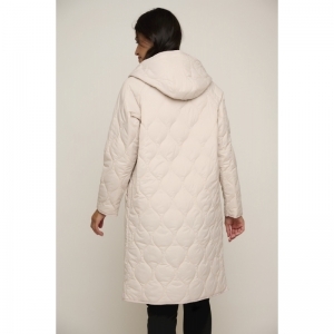 Padded coat with detachable ho - Shell