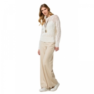 citylook broek in woolmix, nor 33 Beige