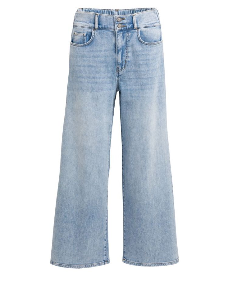 Loose fit denim w. special wai 99036 LIGHT BLU