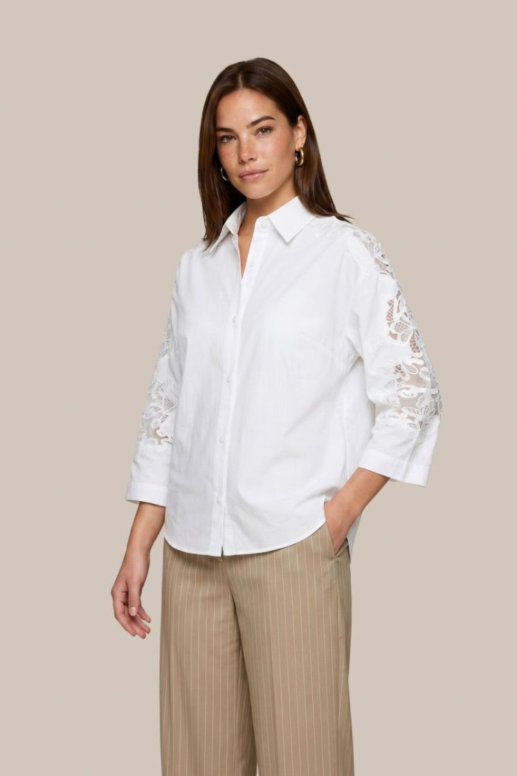 Lacely blouse 011 Offwhite