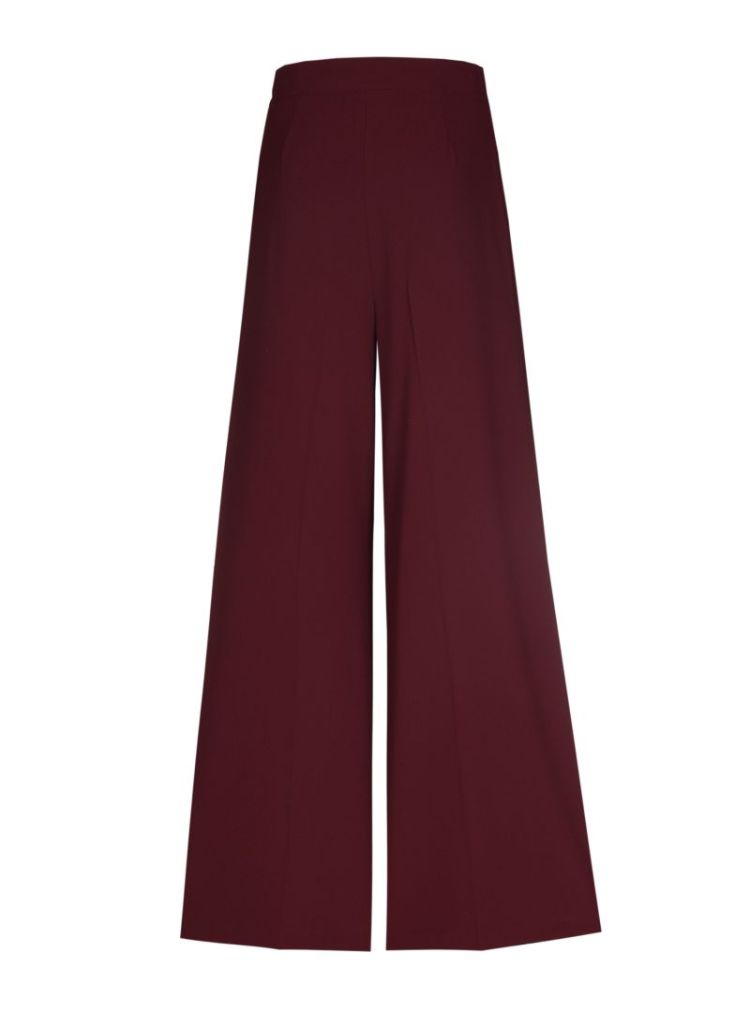 City-chic broek, mid waist 51 Wine Red