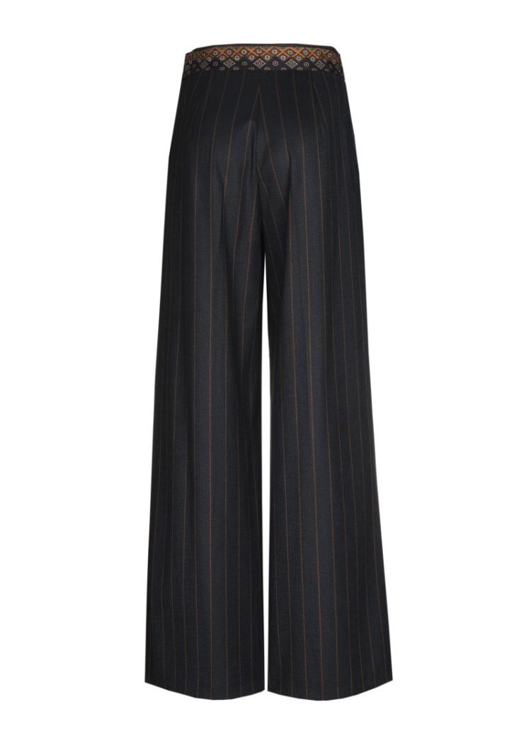 City-look broek met dasriem, n 21 Midnight Blu
