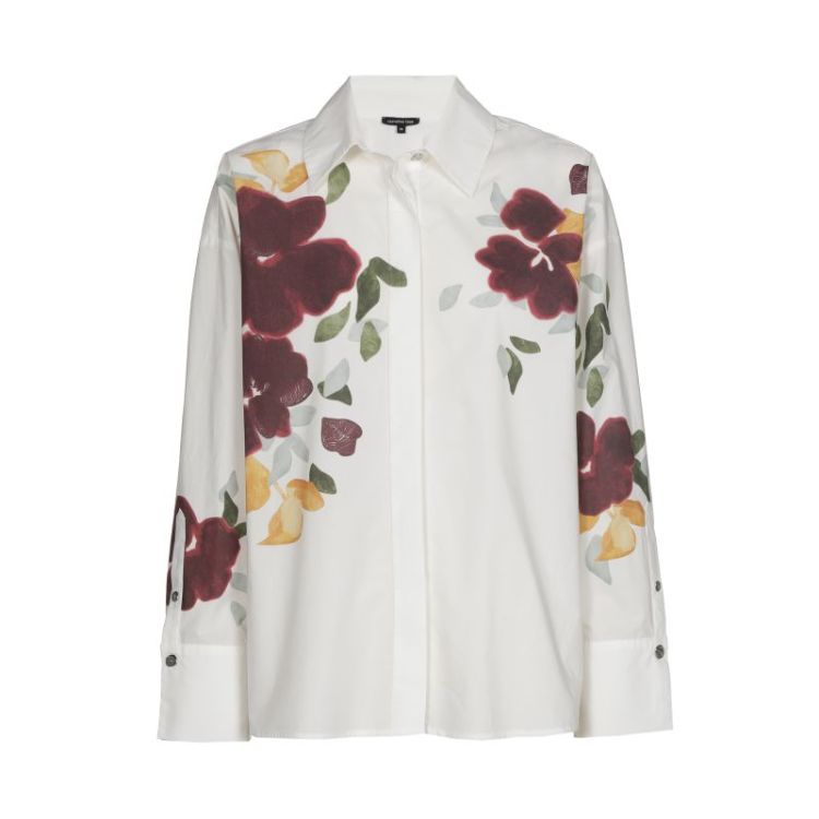 Hemdblouse in katoen 69 Multi Color