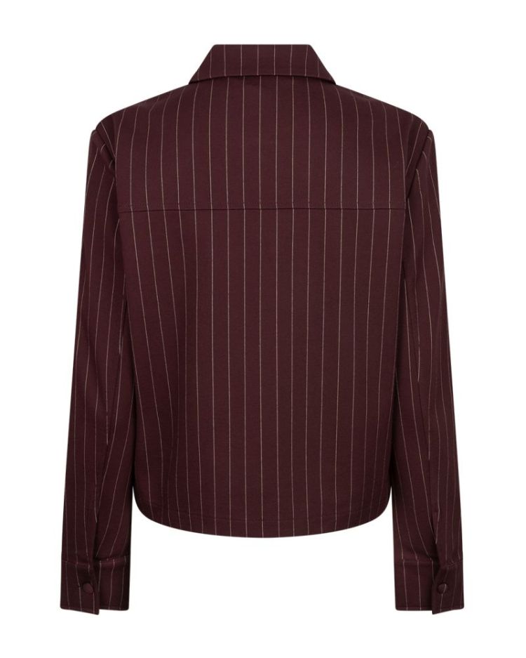 Jacket punta pinstripe - burgundy